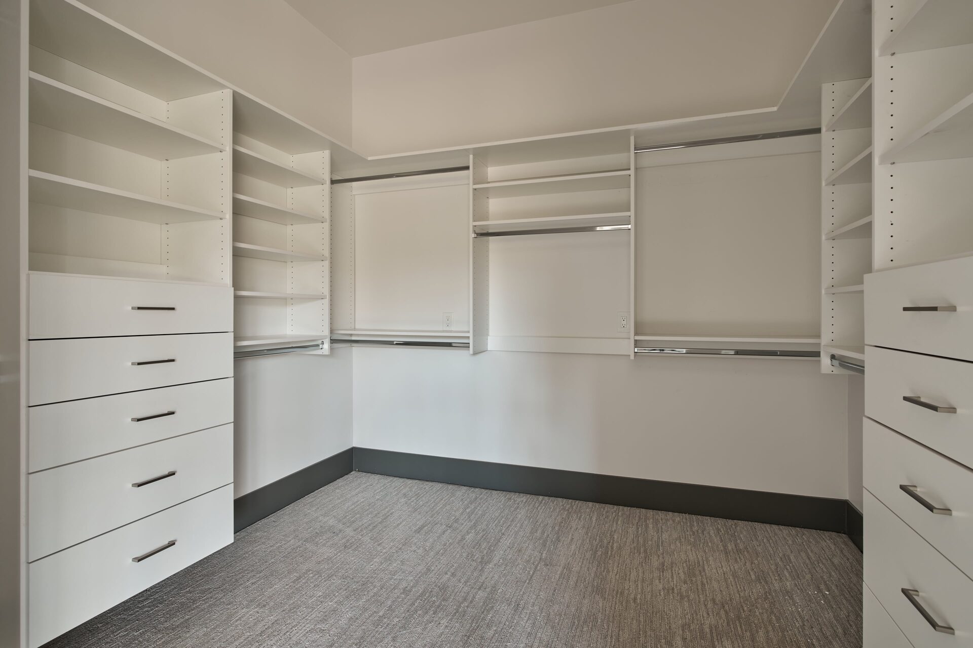 Primary closet